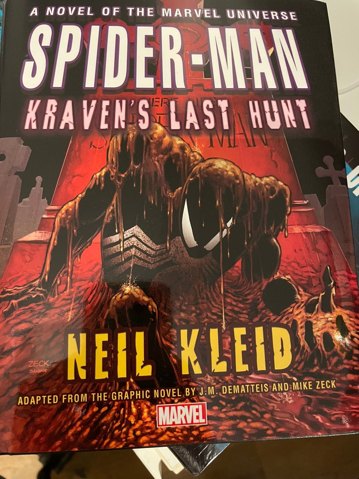Kraven last hunt in boek versie engels marvel, Boeken, Ophalen, Zo goed als nieuw