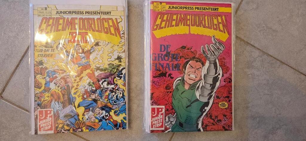 Marvel's « Secret Wars » (série complète) en excellent état, Neuf, Stan Lee & Jack Kirby, Enlèvement ou Envoi, Série complète ou Série