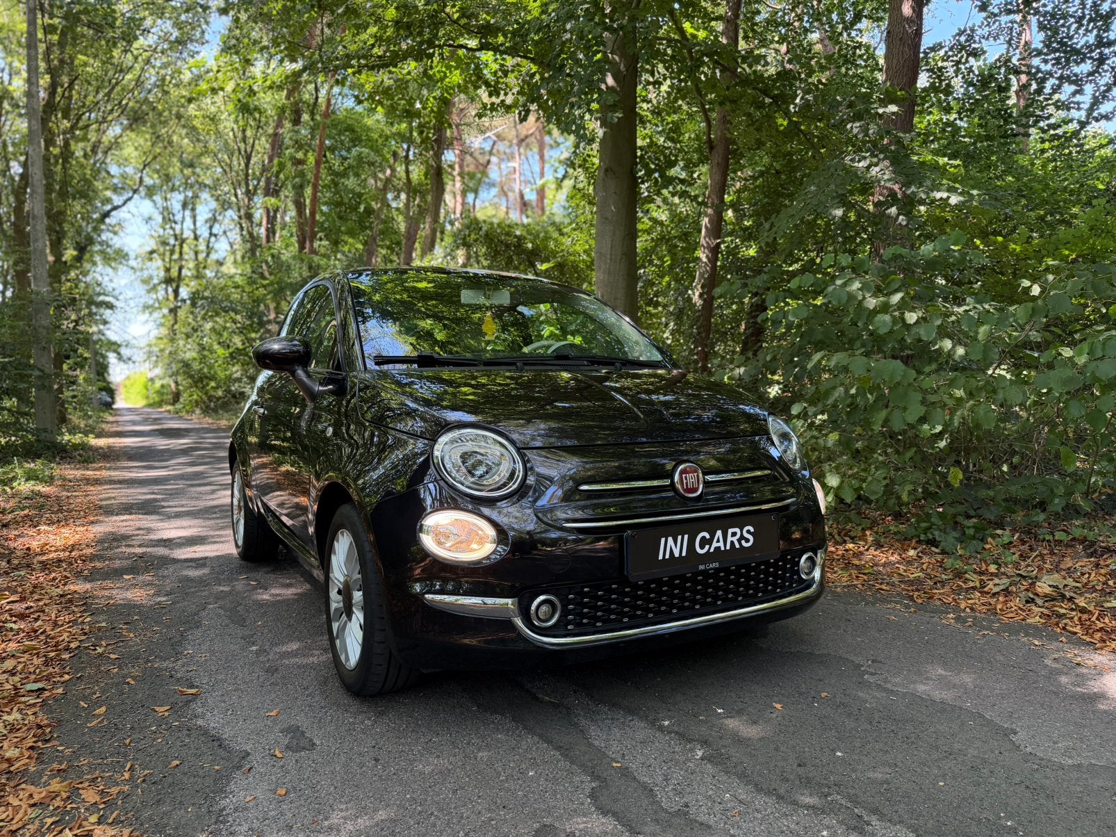 Fiat 500 Benzine, Auto's, Voorwielaandrijving, 4 zetels, 4 cilinders, Leder en Stof