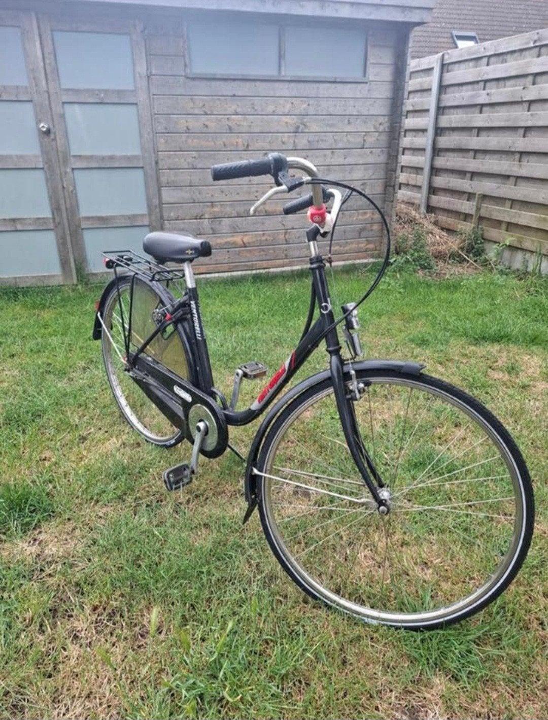 Dames fiets, Ophalen