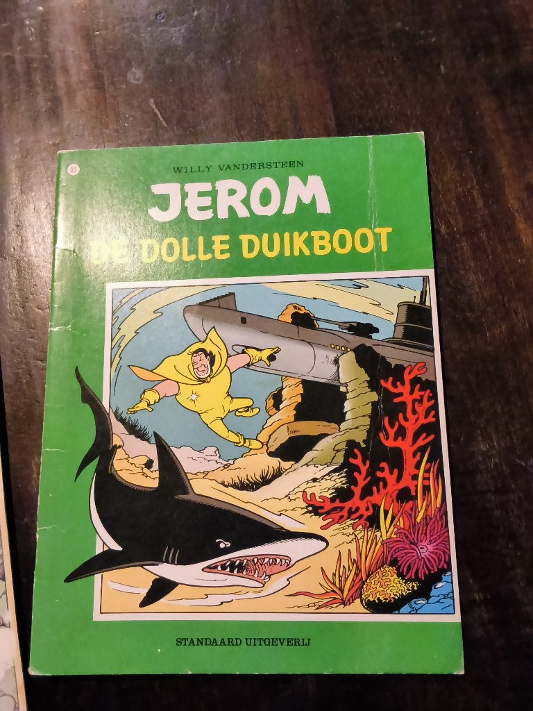 11 strips van Jerom. W. VANDERSTEEN, Boeken, Gelezen, Willy Vandersteen, Ophalen of Verzenden, Meerdere stripboeken