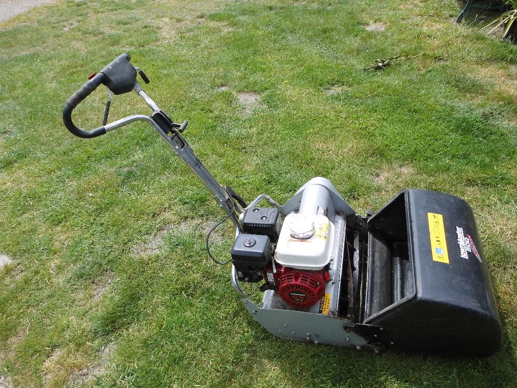 Profesionele grasmachine, Jardin & Terrasse, Tondeuses à gazon, Utilisé, Tondeuses à gazon à essence, 50 cm ou plus, Tondeuse à cylindre