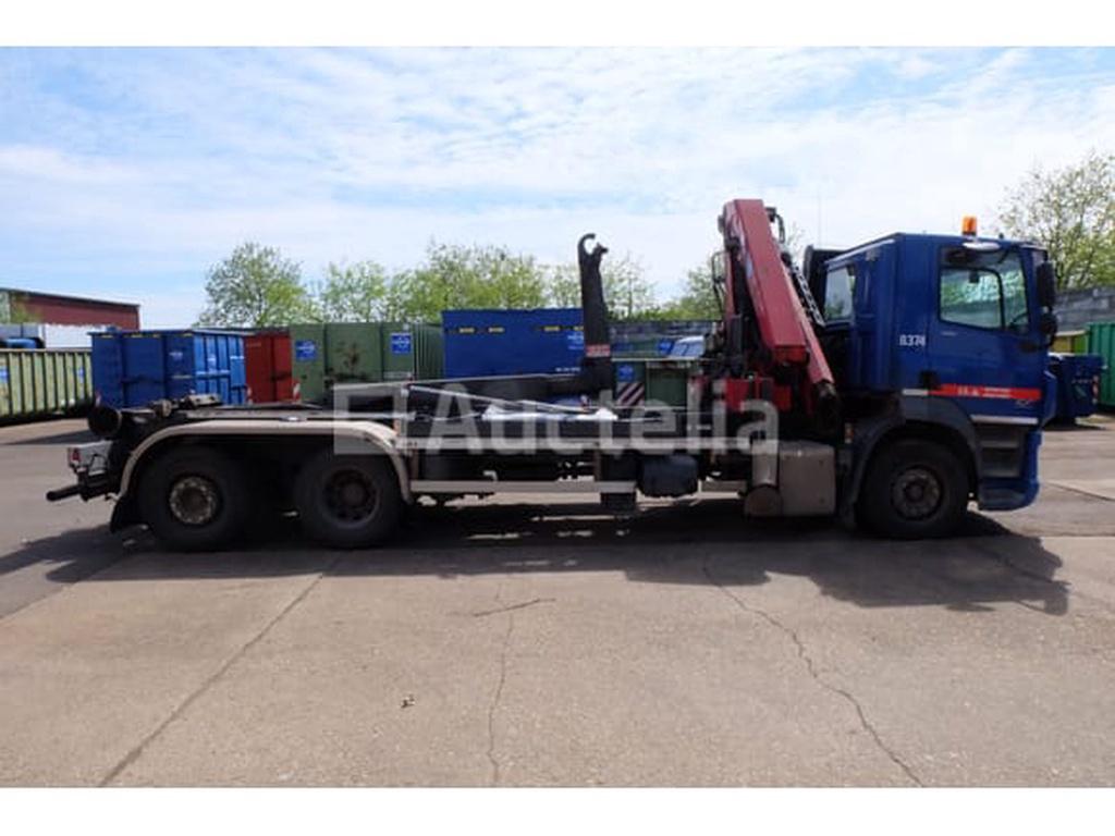 REF:8374 - Camion porte container avec grue DAF CF 400 FAN (, Autos, Achat, Entreprise, Autres carburants, DAF