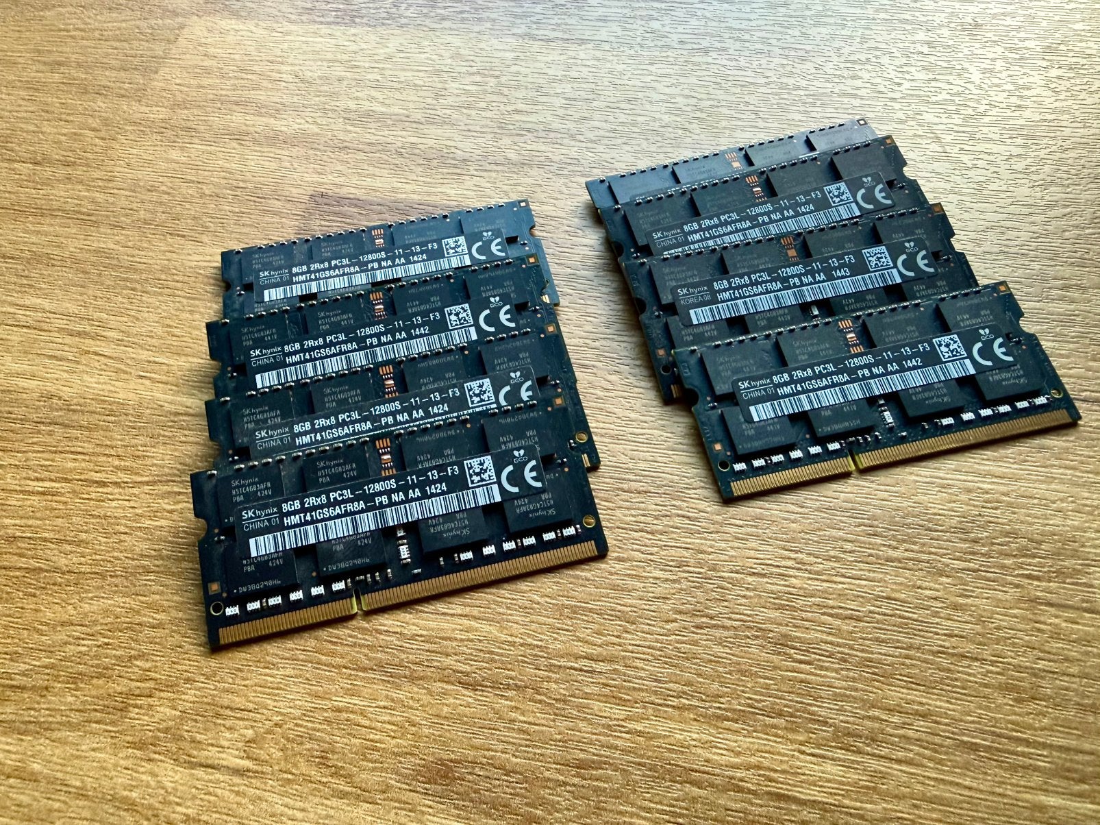 8gb ddr3 x 8, Computers en Software, Ophalen of Verzenden, Zo goed als nieuw, DDR3
