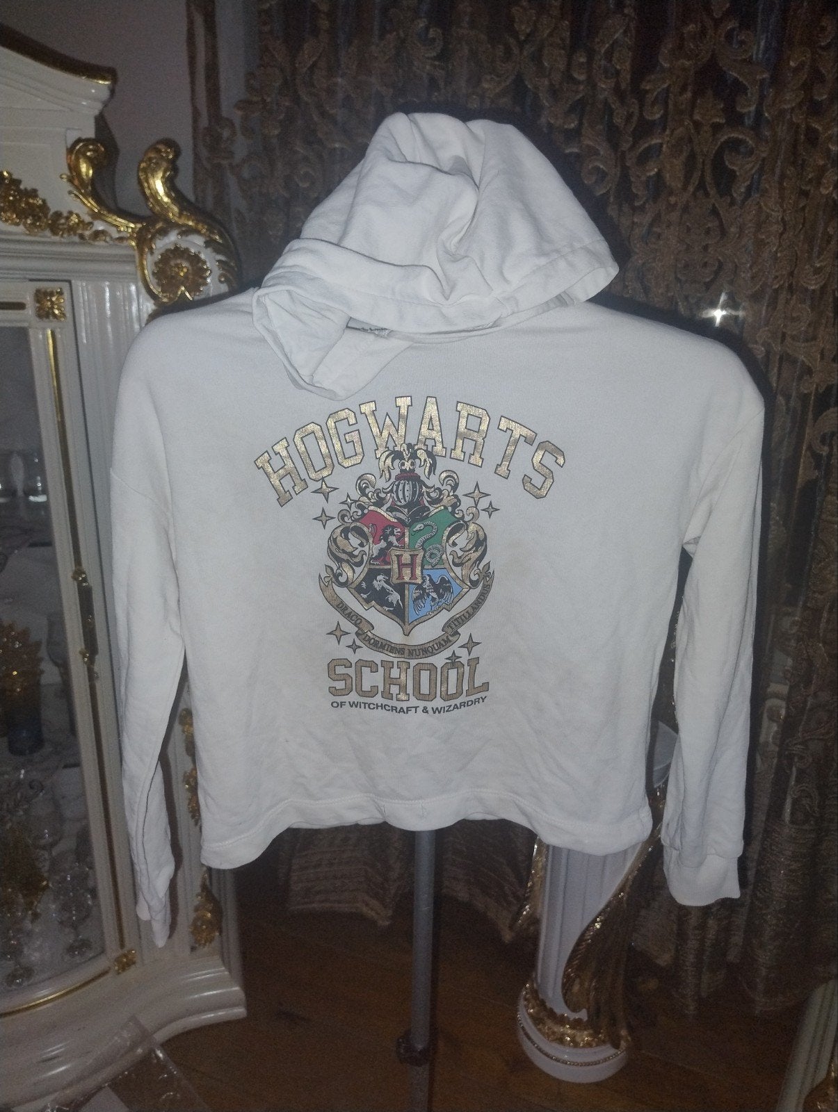 Pull fin Hogwarts c&a, Kleding | Dames, Truien en Vesten, Beige, Ophalen of Verzenden, Zo goed als nieuw, Maat 36 (S)