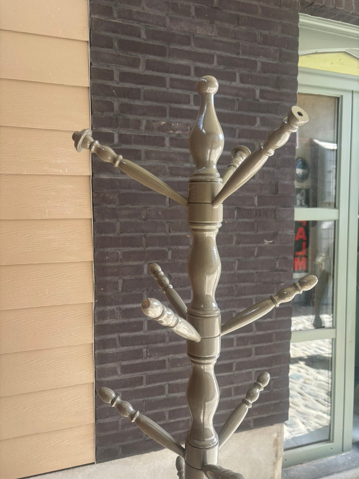 Houten antieke kapstok, Enlèvement, Utilisé