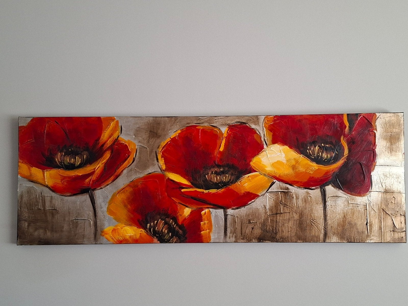 peinture avec des fleurs, Enlèvement