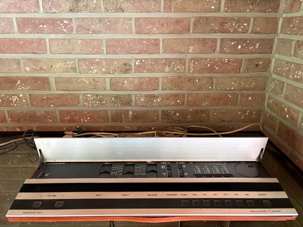 Bang & Olufsen Beomaster 1900 + Beovox S45, Audio, Tv en Foto, Tuners, Ophalen, Gebruikt