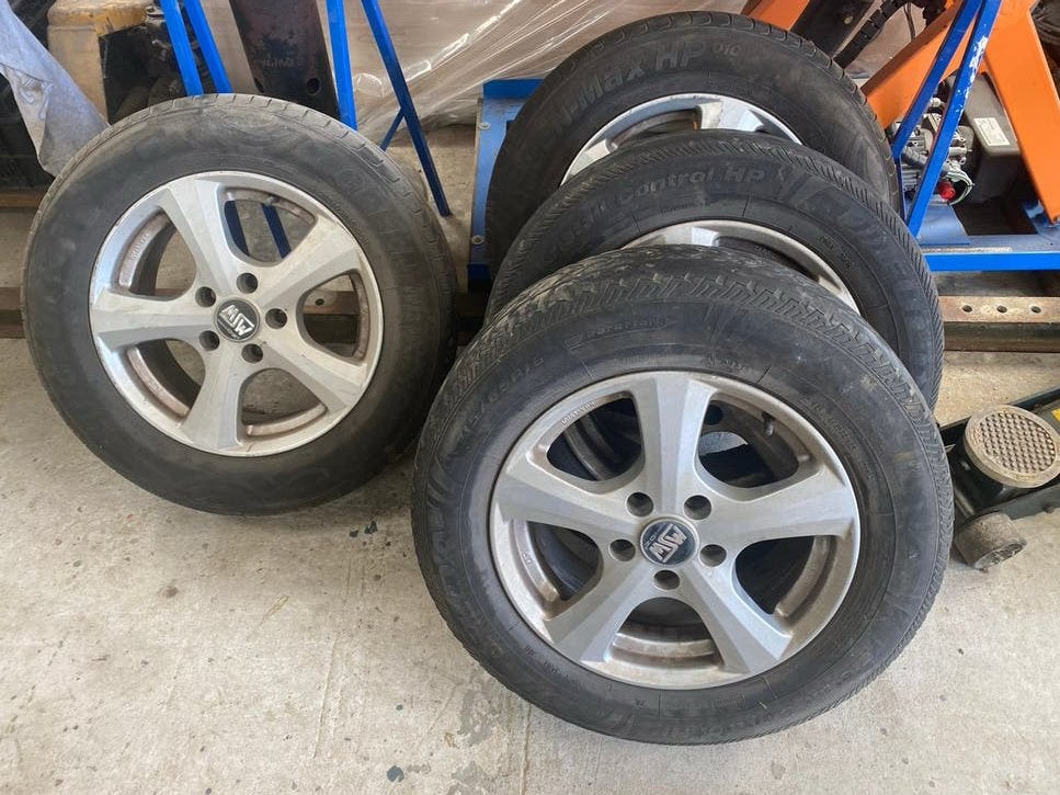 aluminium velgen, Auto-onderdelen, Banden en Velgen, Ophalen, Velg(en), 16 inch, Personenwagen