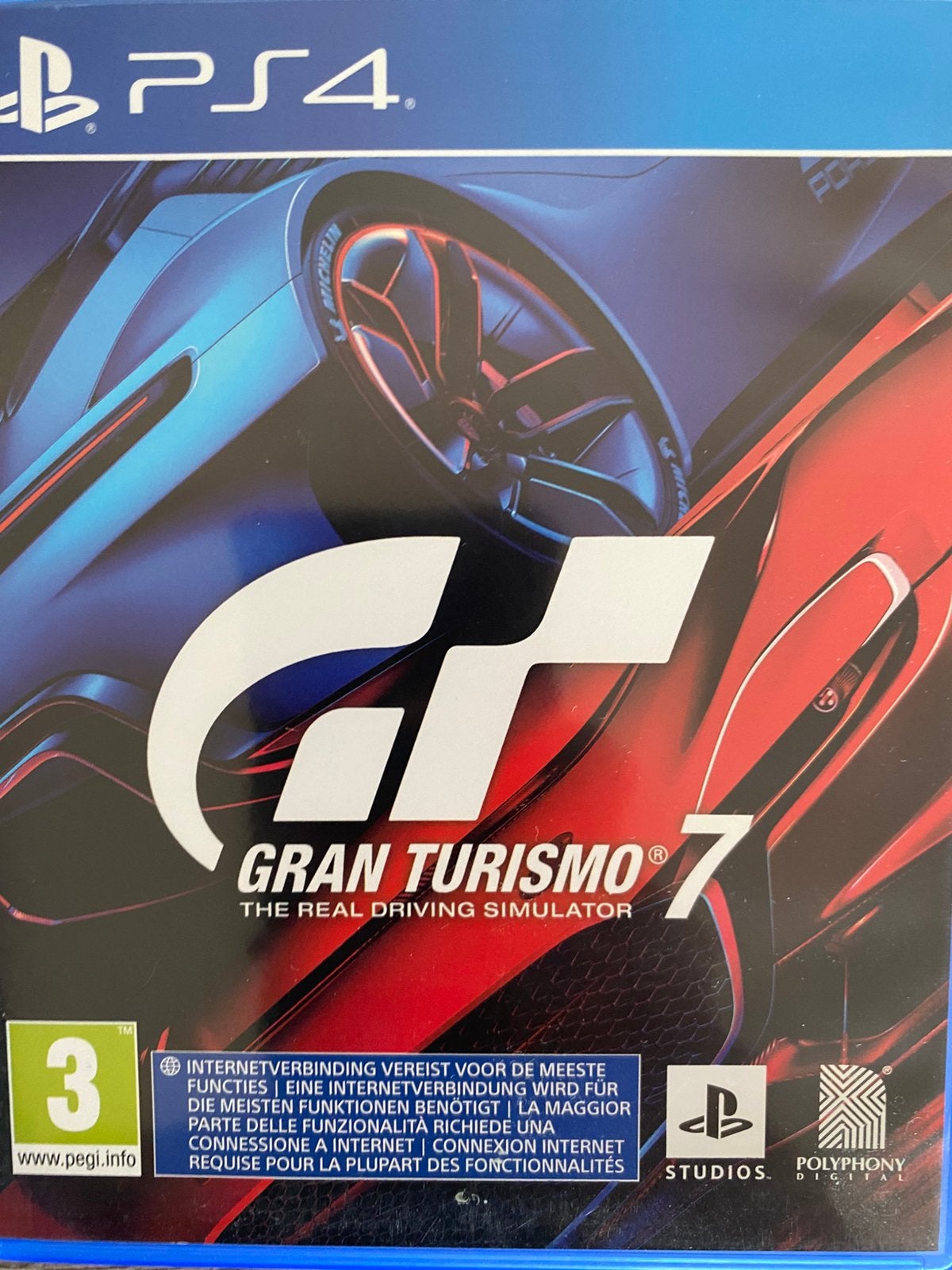 Gran turismo 7 ps4 spel, Enlèvement, Comme neuf