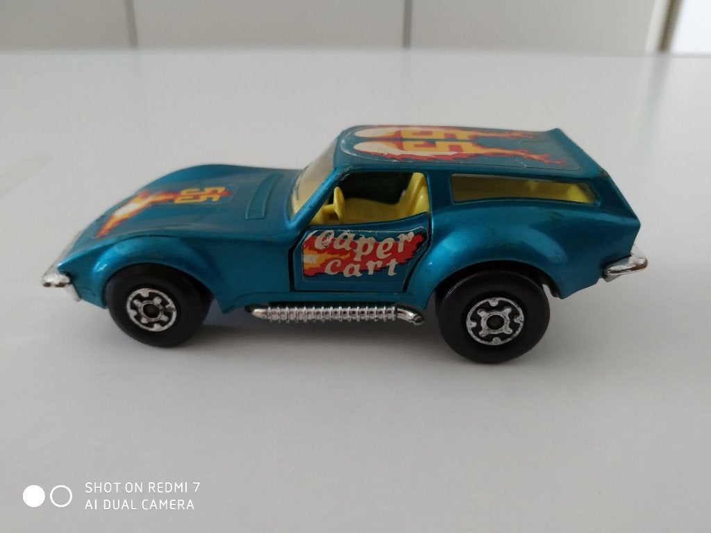 Matchbox Speed Kings K55 Corvette Caper Cart 1975., Enlèvement ou Envoi, Utilisé, Voiture, Matchbox
