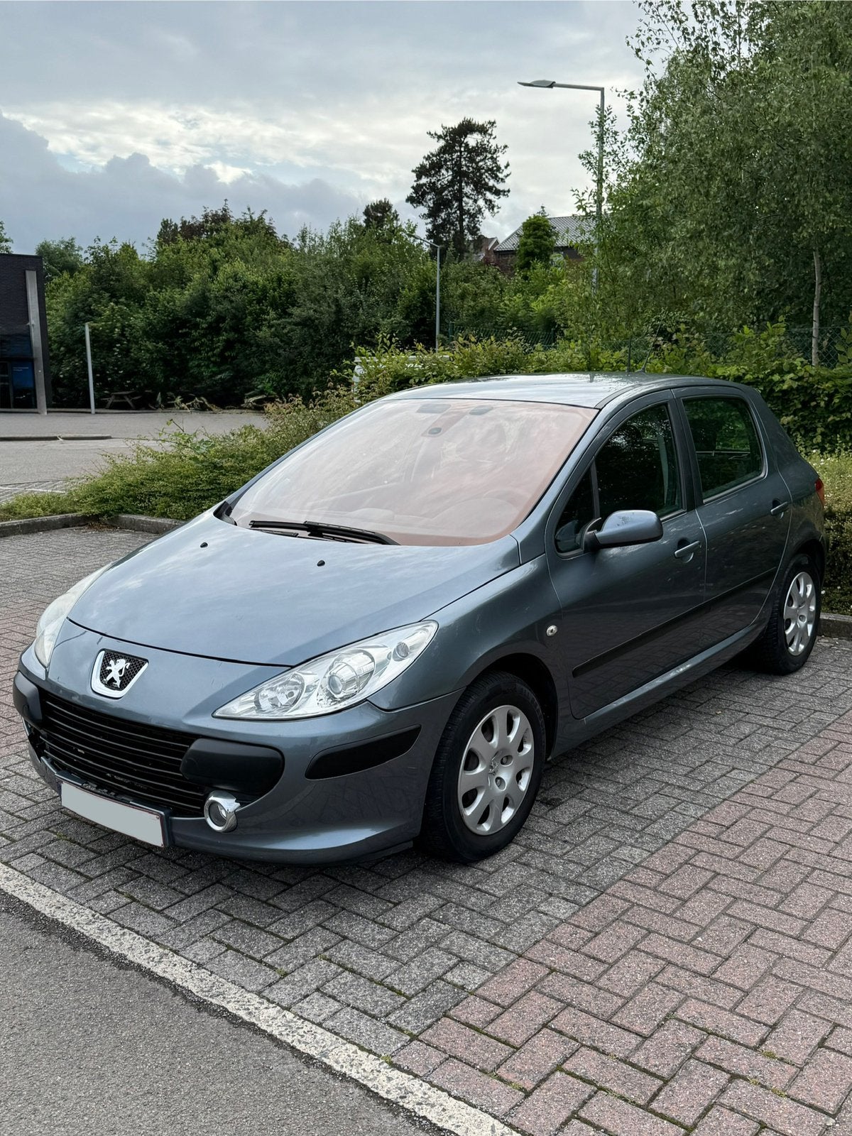 Peugeot 307 1.6 HDi, Argent ou Gris, Boîte manuelle, Entretenue par le concessionnaire, Noir
