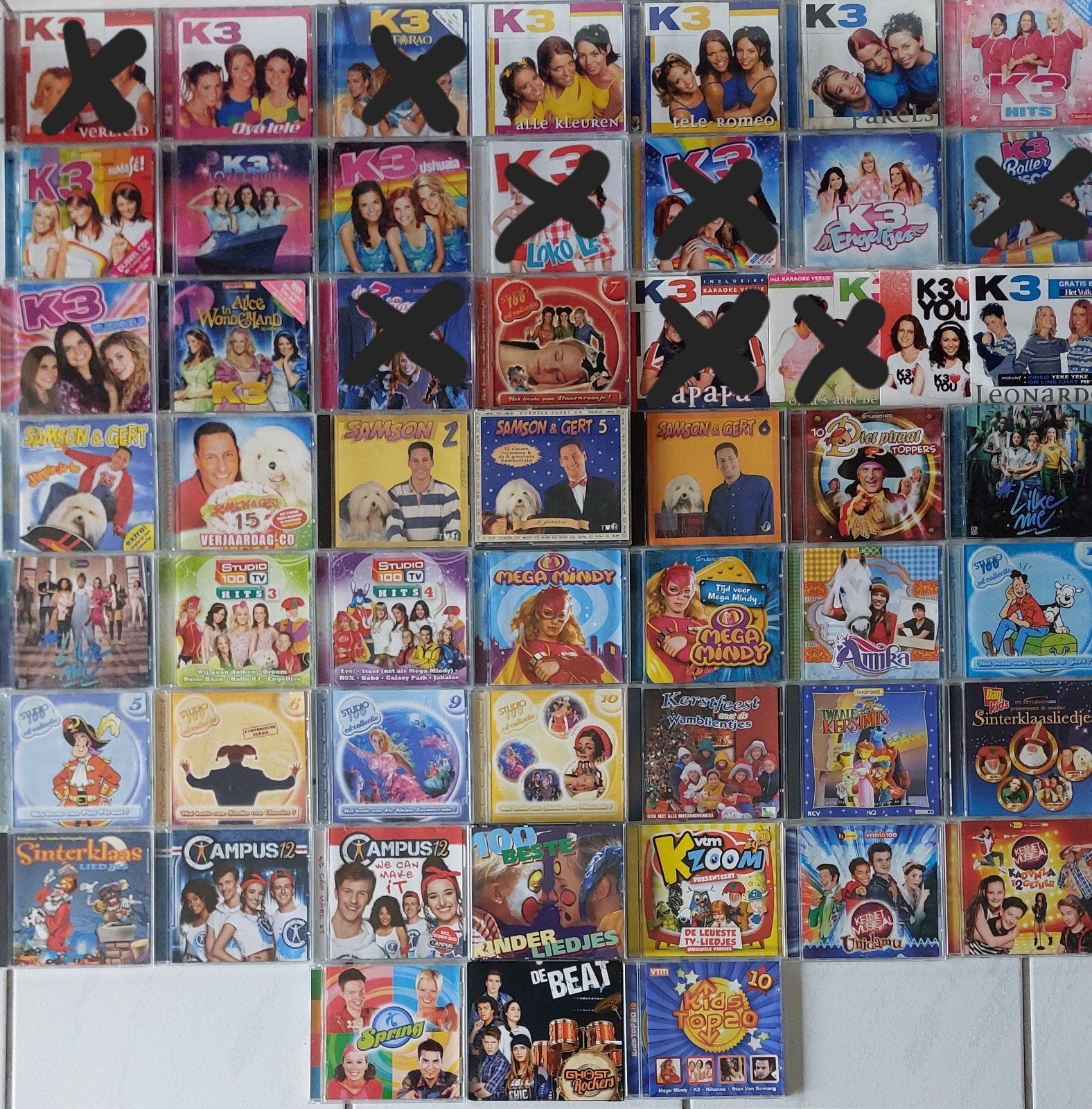 Cd's Studio100 Samson en Gert Mega Mindy Like Me, Ophalen of Verzenden