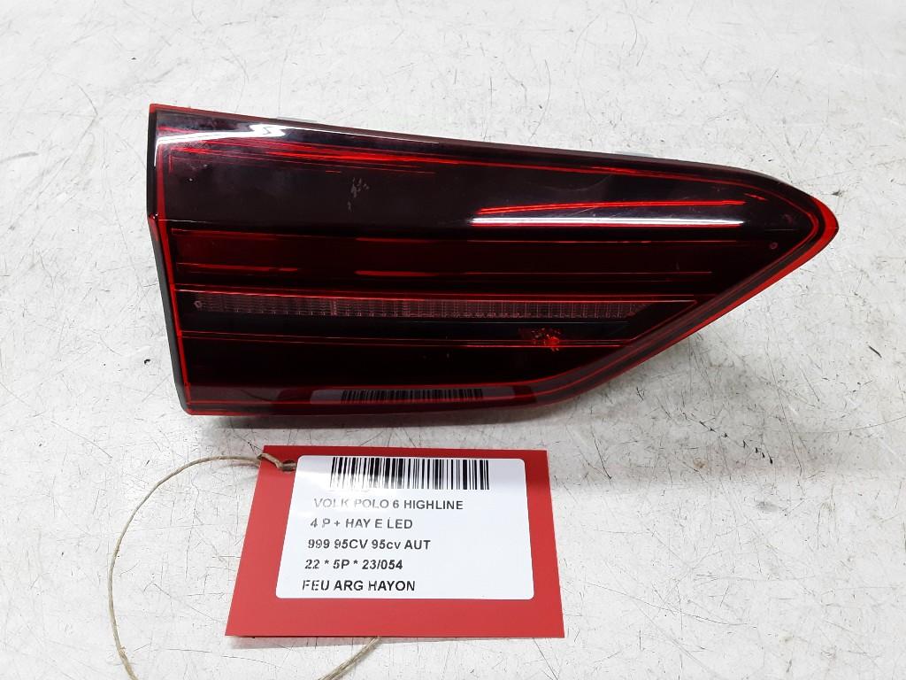 ACHTERLICHT LINKS ACHTERKLEP Polo VI (AW1) (2G0945307B), Gebruikt, Volkswagen, Mevr. I. Hauben, Rue de l'Espoir 34 34
4030  GRIVEGNÉE, BE