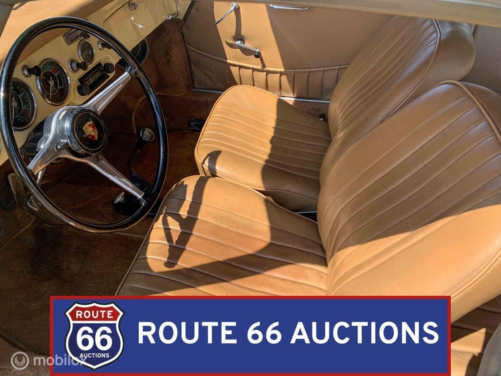 Porsche 356B Karmann Coupe | 1961 | Route 66 Auctions, Autos, Achat, Entreprise, Boîte manuelle, Autre carrosserie