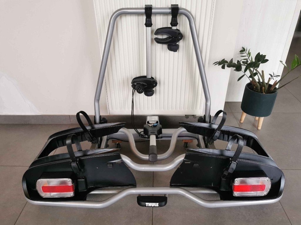 Thule EuroPower 916 –60kg perfect staat –met transportwielen, Ophalen, Zo goed als nieuw, 2 fietsen, Trekhaakdrager