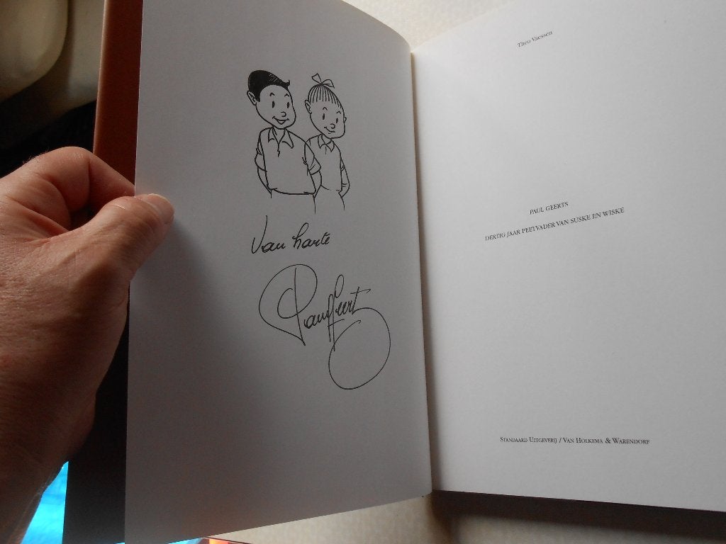 Paul Geerts 30 jaar peetvader van Suske en Wiske 1ste dr, Une BD, Enlèvement ou Envoi, Neuf
