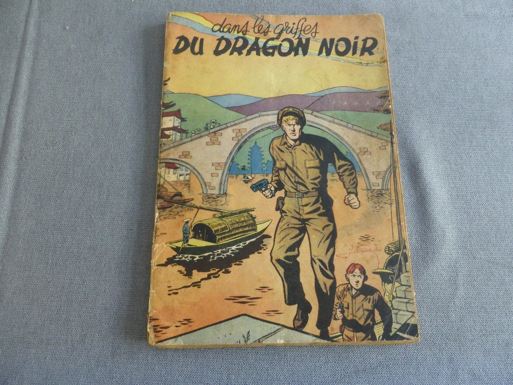 Buck Danny - Dans les griffes du dragon noir, Livres, Une BD, Enlèvement, Utilisé, V.Hubinon / J-M. Charlier