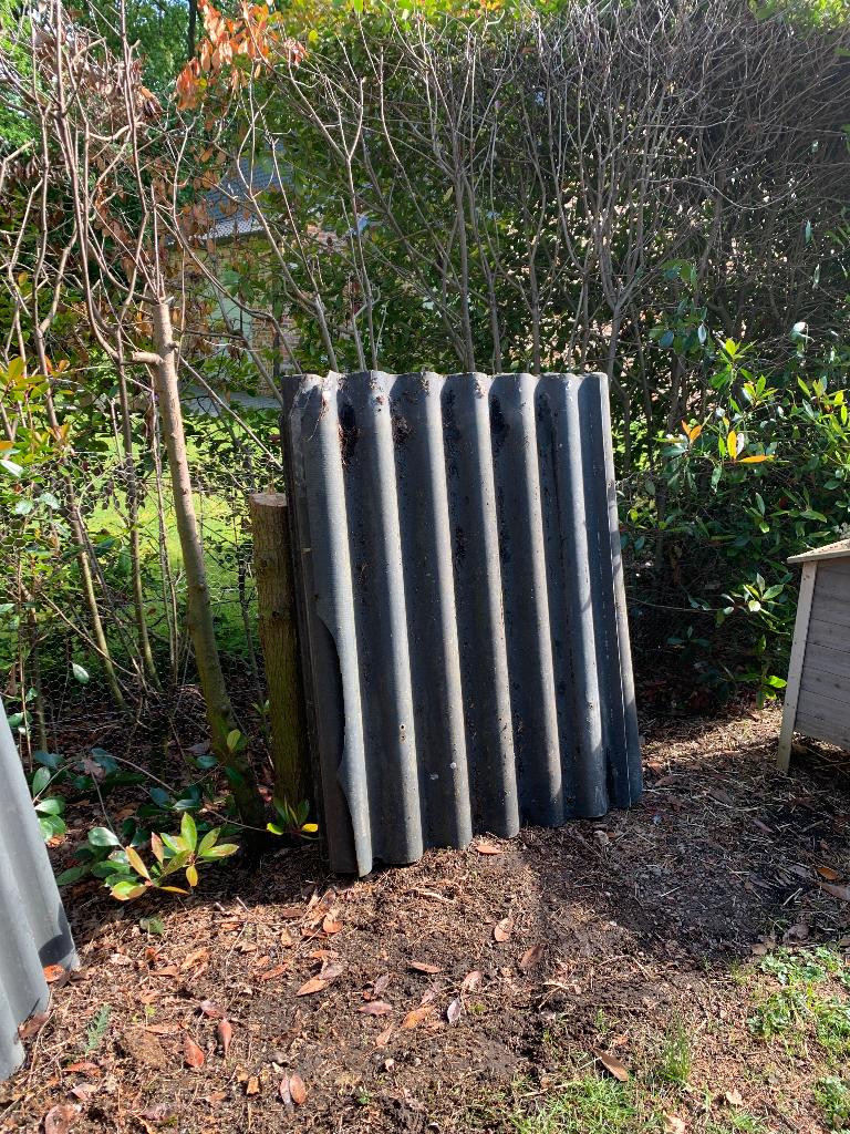 Golfplaten gratis, Doe-het-zelf en Bouw, Ophalen, Overige materialen, Gebruikt, Overige kleuren