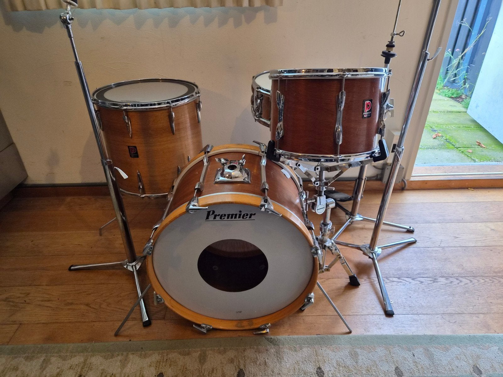 Vintage Premier mahogany shellset, Ophalen, Premier