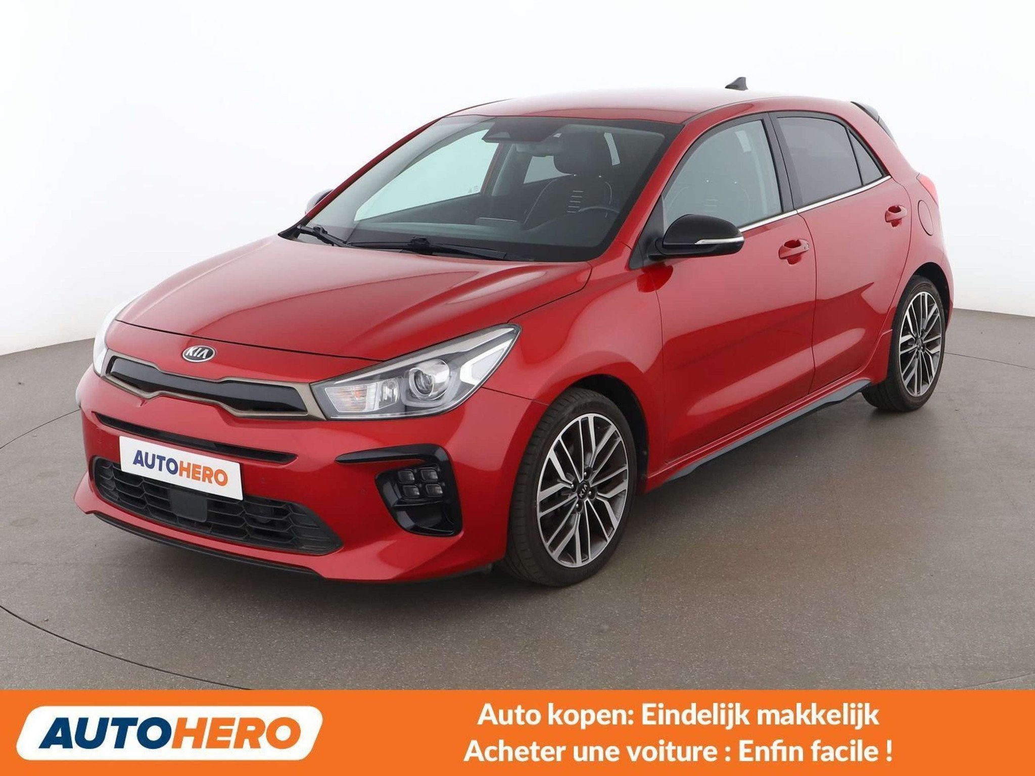Kia Rio 1.0 TGDI GT Line (année de construction 2020), Autos, Rouge, Achat, 998 cm³, Euro 6