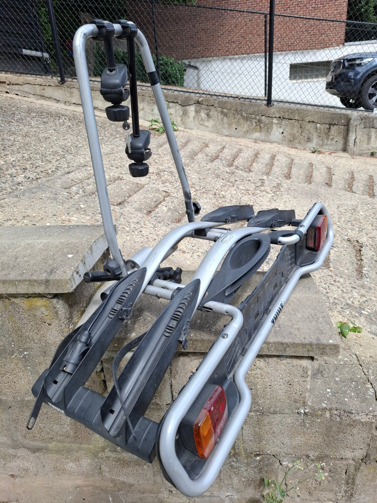 Fietsdrager voor op trekhaak., Enlèvement