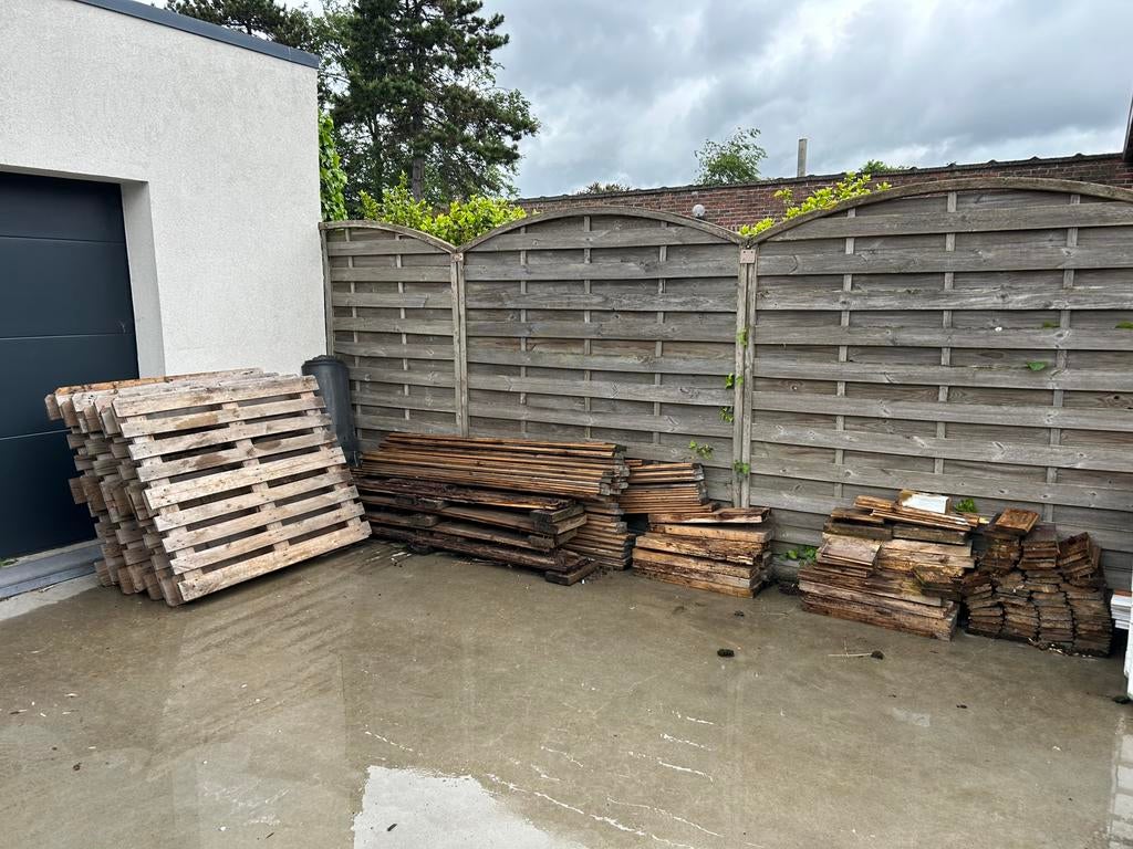 Gratis brandhout GERESERVEERD TOT DONDERDAGAVOND, Doe-het-zelf en Bouw, Hout en Planken, Ophalen, Gebruikt, Overige typen