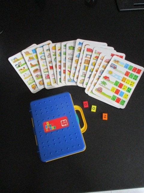 jumbo koffertje met ik leer lezen educatief kinder speelgoed, Ophalen of Verzenden, Gebruikt, Taal en Lezen