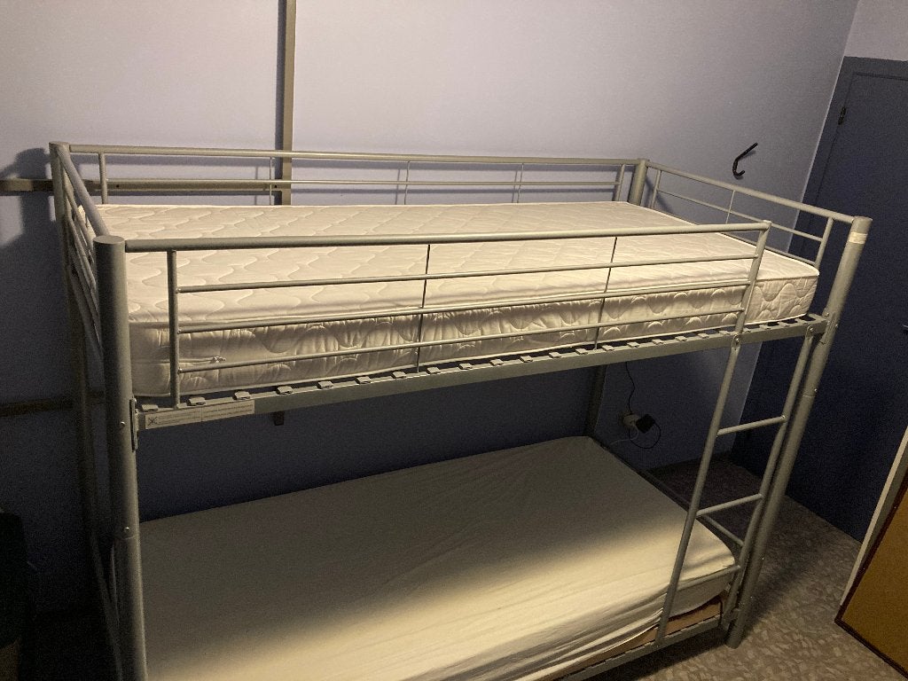 Stapelbed, 90 cm, Comme neuf, Enlèvement, Lits superposés