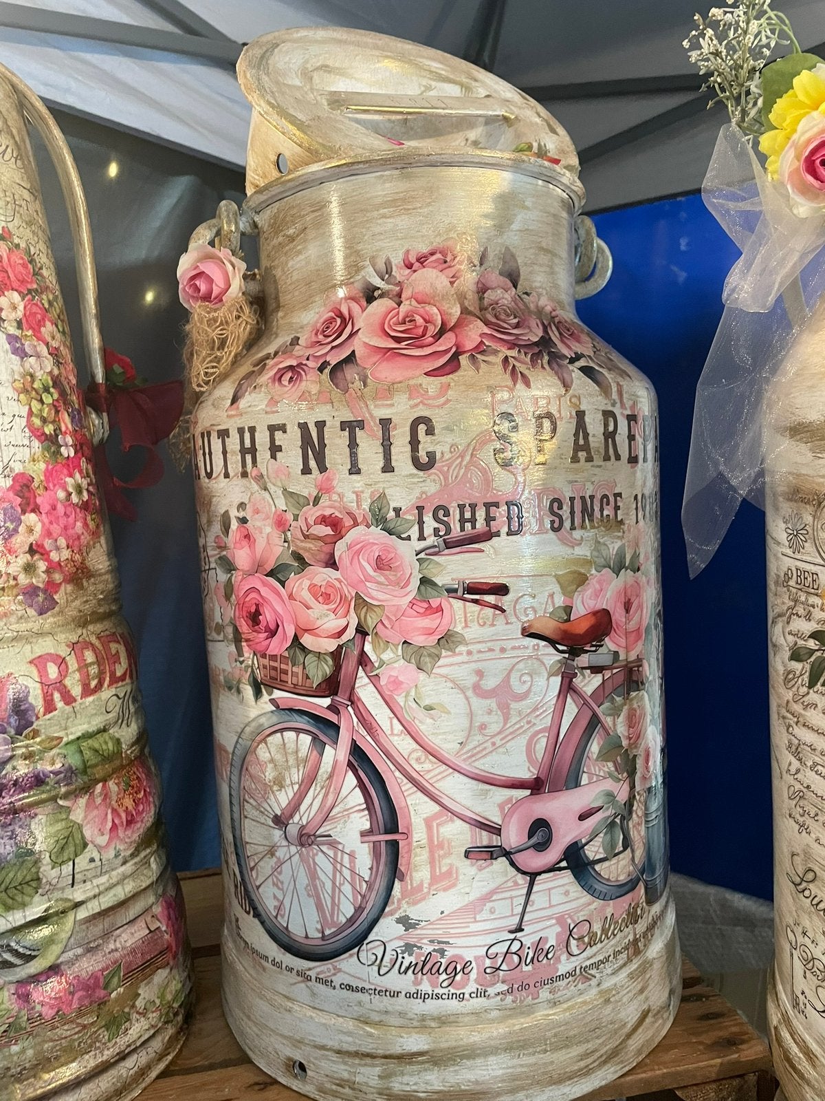 Oud versierde melkkannetje, Ophalen of Verzenden