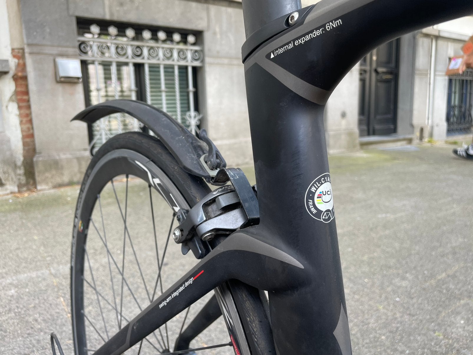 Wilier Cento1air  mat grijs., Fietsen en Brommers, Ophalen, Gebruikt, Carbon, Heren