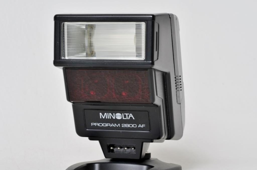 Flash Minolta 2800 AF et Program 3200 i   Argentique, Enlèvement ou Envoi, Comme neuf, Reflex miroir, Minolta