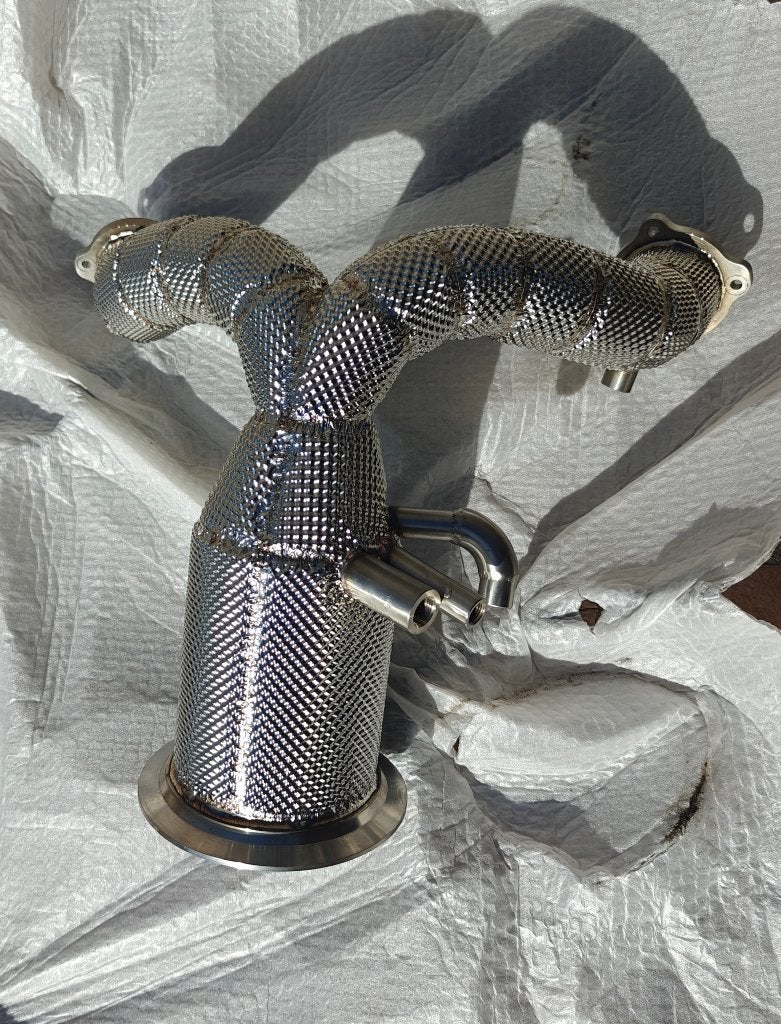 downpipe 200 cell pour Audi Q7 3.0 TFSI Cayenne ou Touareg, Enlèvement, Audi