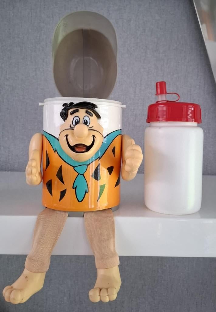 Zeldzame Flintstones Puppet Kooler Hanna Barbera, Verzamelen, Ophalen of Verzenden, Zo goed als nieuw
