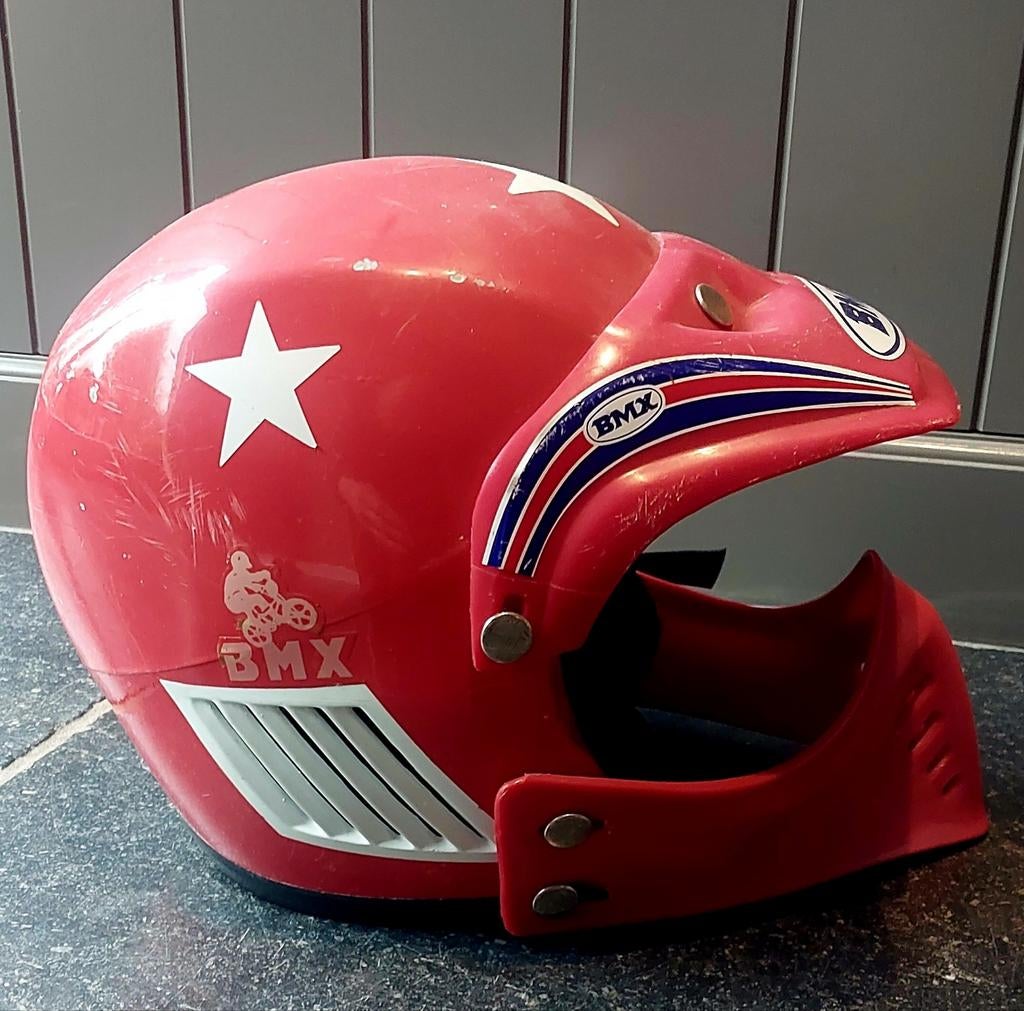 Vintage BMX helm Peugeot, Vélos & Vélomoteurs, Enlèvement ou Envoi