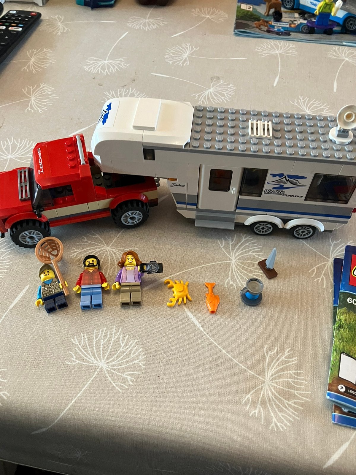 Lego city 60182 pick up en caravan, Ophalen of Verzenden, Zo goed als nieuw, Lego, City