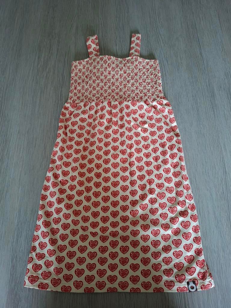 Rood/wit kleedje 4 Funky for flavours 146/152, Enlèvement ou Envoi, Comme neuf, Fille, 4funky flavours