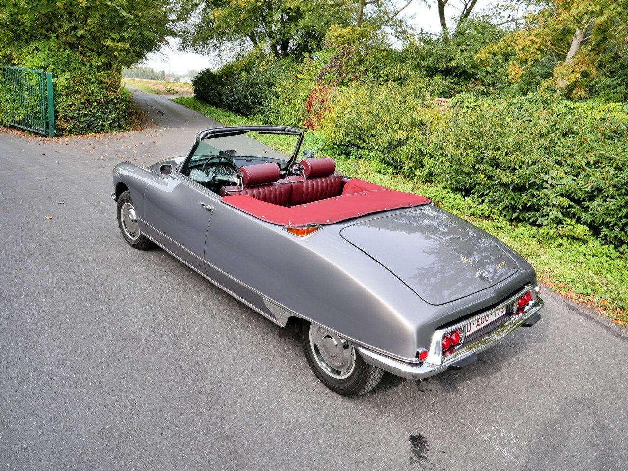 Citroën DS DS21 Cabrio (bj 1974, automaat), Auto's, 87 kW, 2300 cc, Leder, 111 g/km