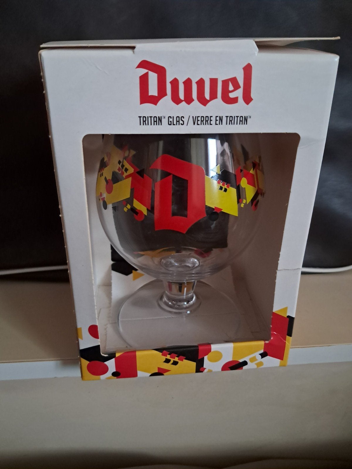 duvelglas onbreekbaar, Ophalen