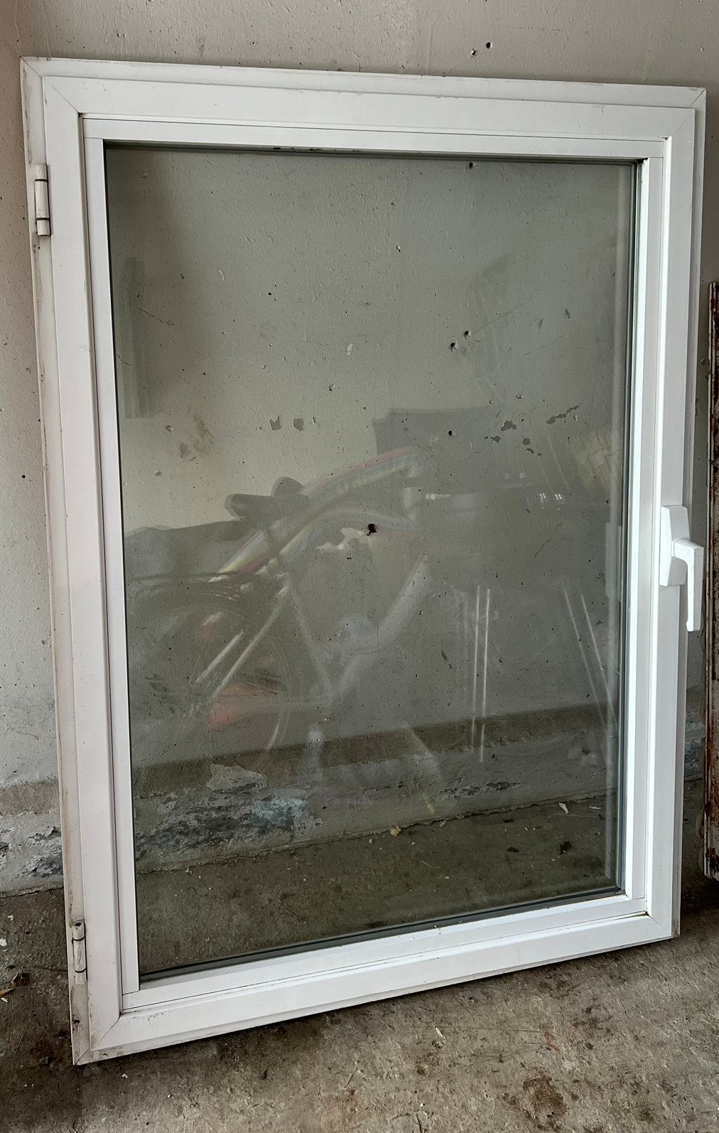 Aluminium raam dubbel glas, Doe-het-zelf en Bouw, Ophalen, Gebruikt, Aluminium