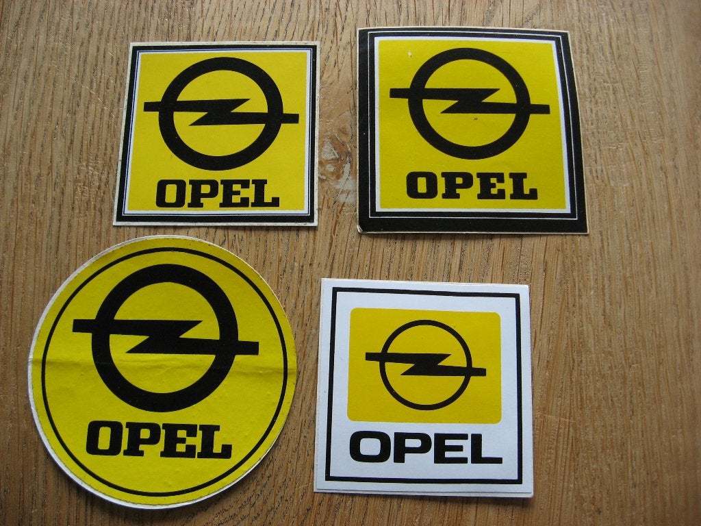 Verschillende Stickers Opel Automerk, Enlèvement ou Envoi, Neuf, Voiture ou Moto