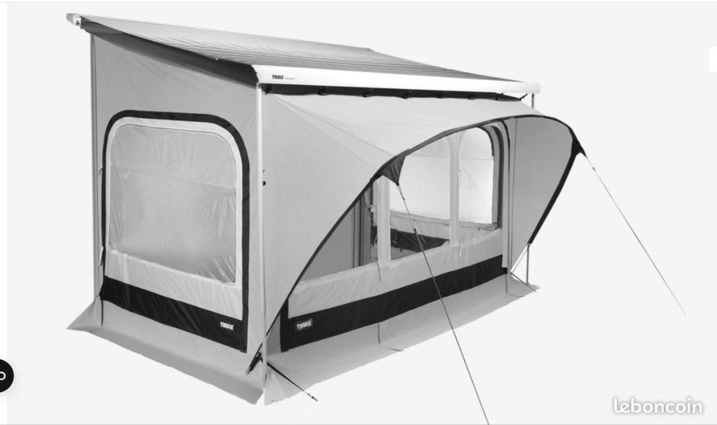 auvent quickfit Thule 2.60, Caravanes & Camping, Auvents, Enlèvement ou Envoi, Utilisé, Thule