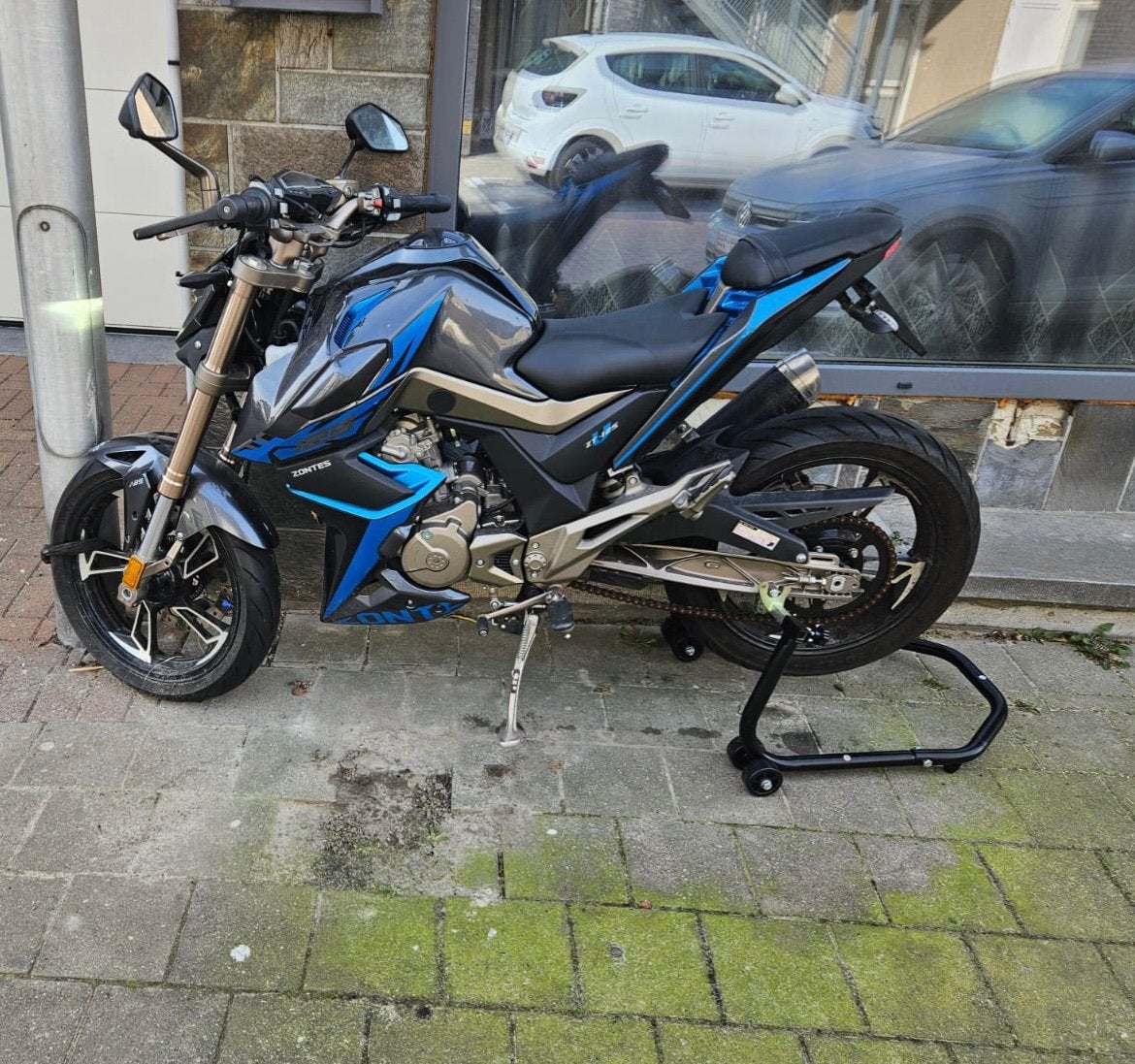 ZONTES 125 – LIKE NEW – ONLY 7,851 KM, Enlèvement ou Envoi, 1 cylindre, Jusqu'à 11 kW