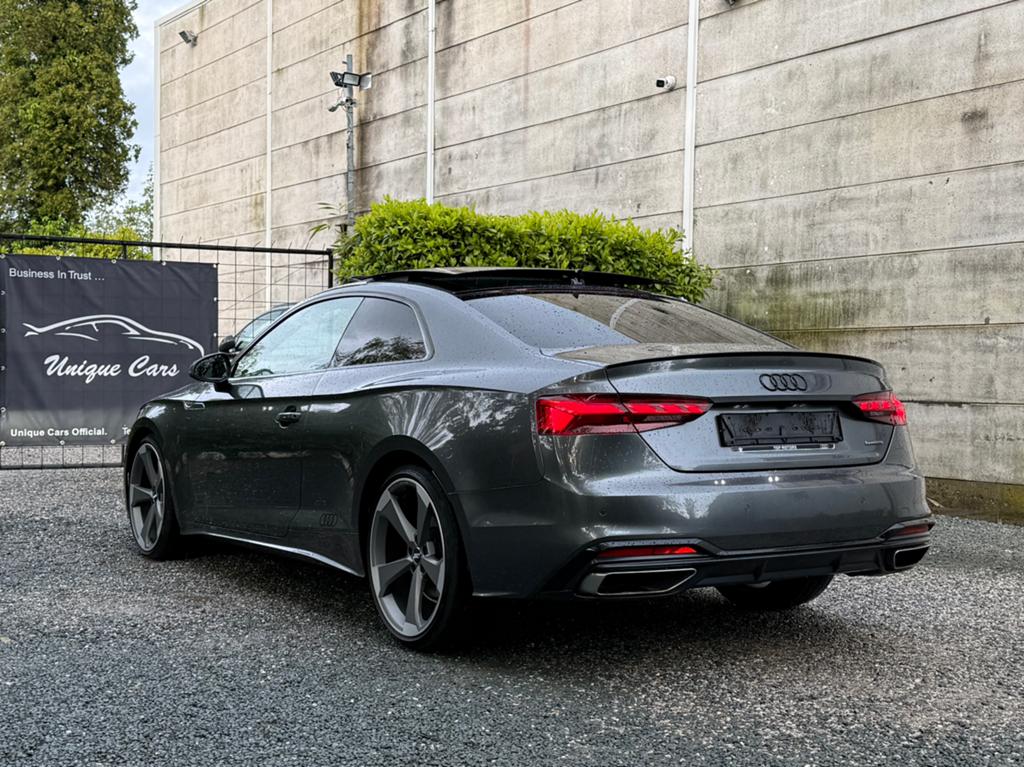 Audi A5 2.0 TFSI Coupé 3x S Line New Model Pano Quattro, Auto's, Euro 6, Bedrijf, Vierwielaandrijving, 150 kW
