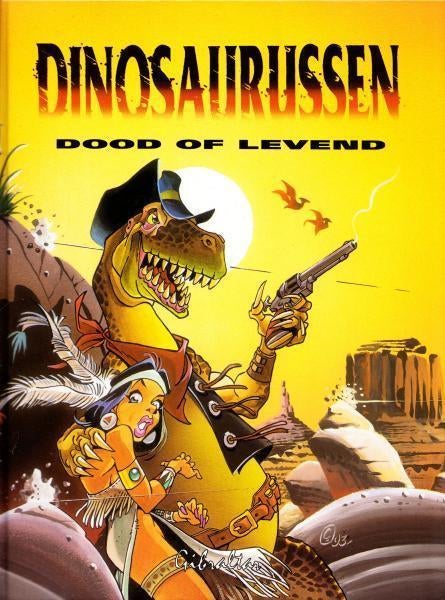 Strip van " Dinosaurussen " H.C., Boeken, Eén stripboek, Ophalen of Verzenden, Gelezen