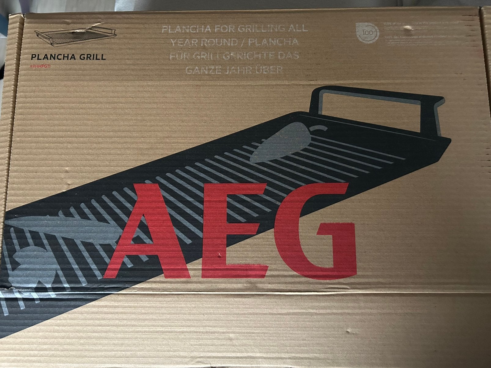 Plancha Grill AEG, Enlèvement ou Envoi, Neuf