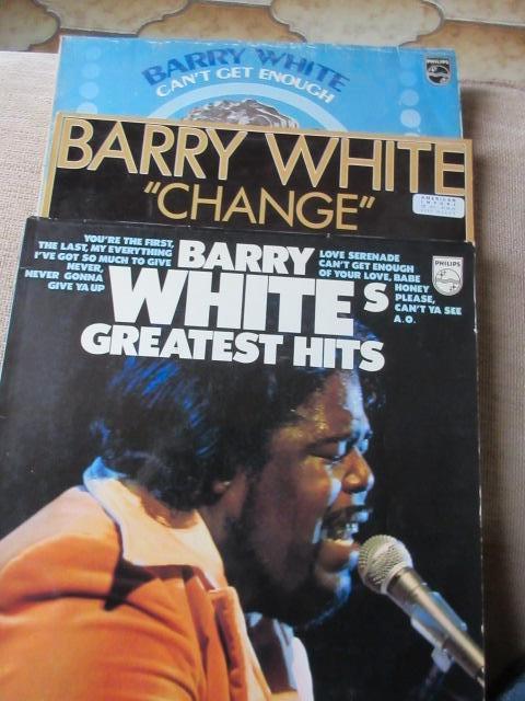 3x LP Barry White, Cd's en Dvd's, Ophalen of Verzenden, Gebruikt, 12 inch, R&B en Soul