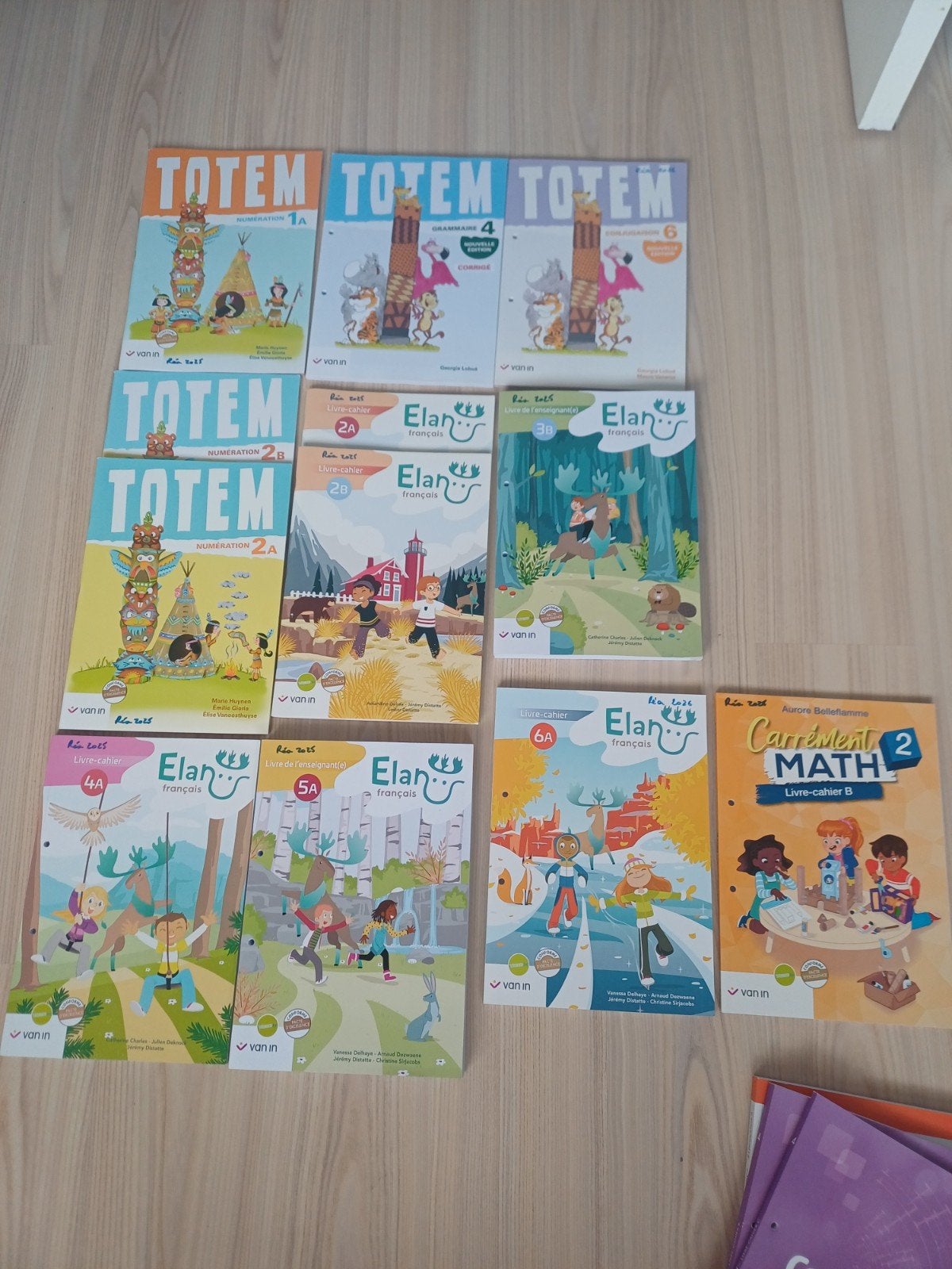 livres scolaires neufs totem elan, Livres, Enlèvement ou Envoi, Primaire, Français