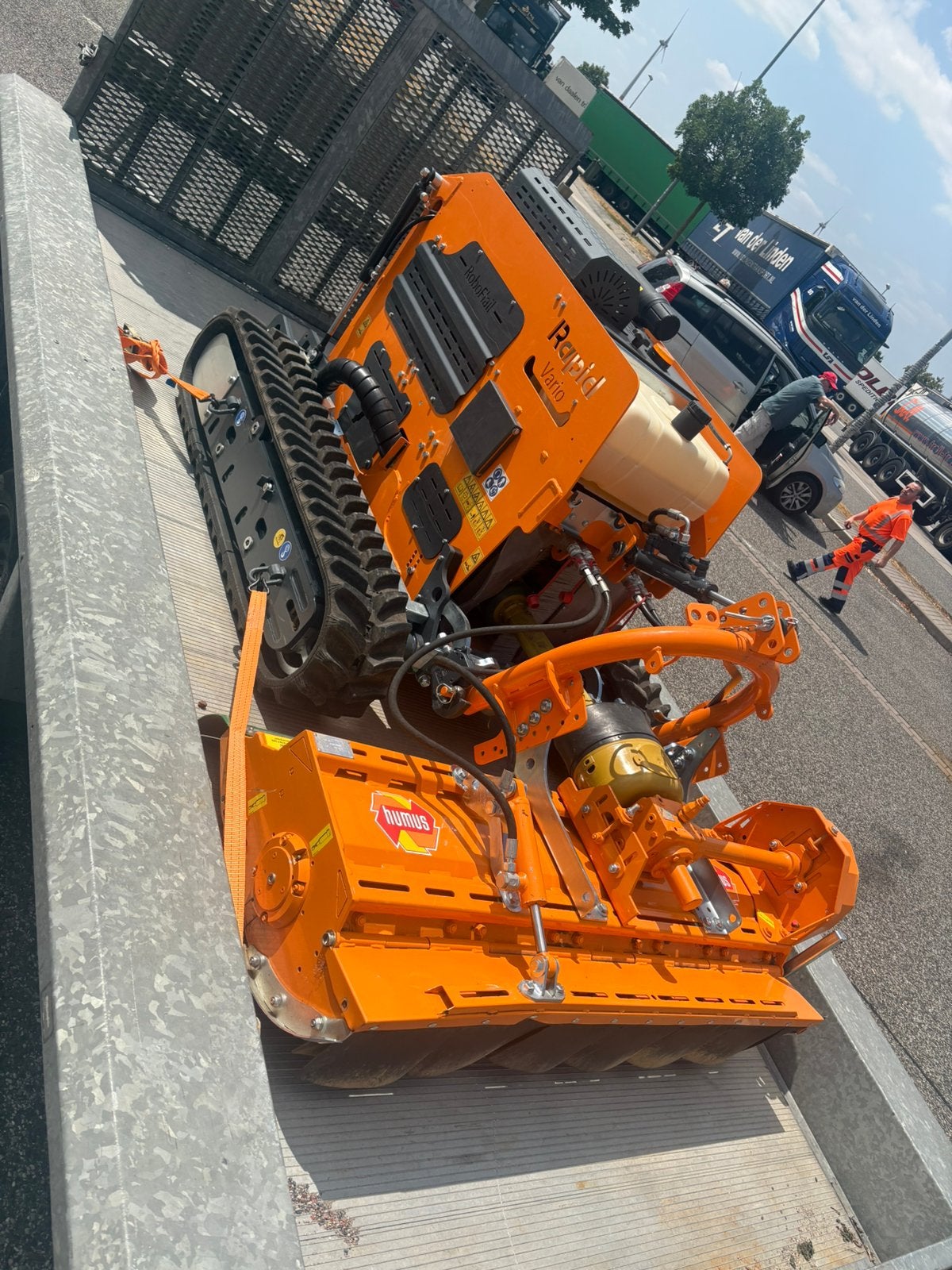 Niko vario 40 Rapid met nieuwe humus (hamers) mulcher 145 cm, Ophalen of Verzenden