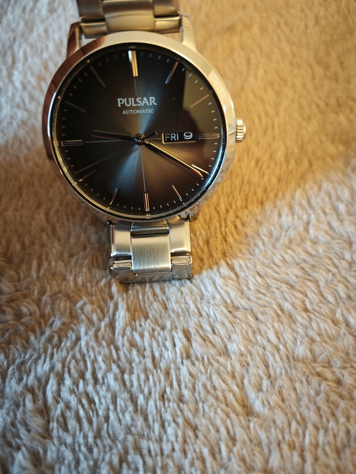 Montre automatique Pulsar PL4041X1, Montre-bracelet, Autres marques, Enlèvement ou Envoi, Acier